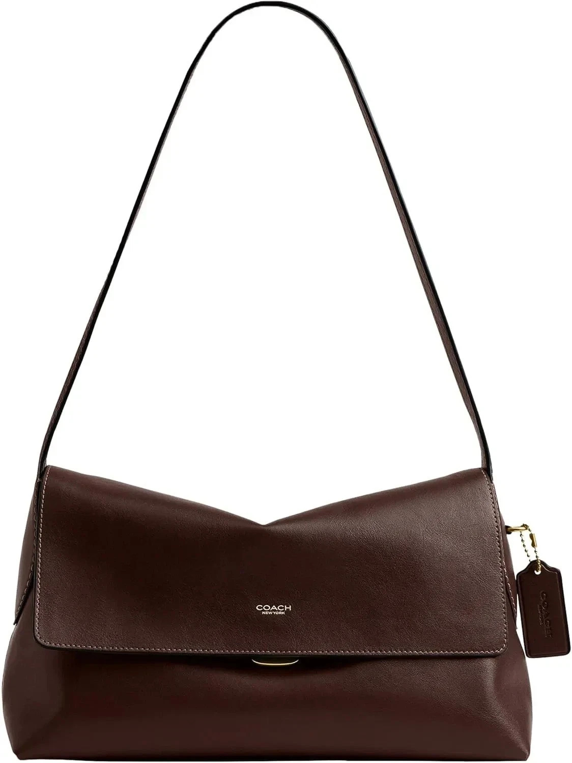NWT COACH Chelsea Shoulder Bag 30 Leather Crossbody Handbag CDS58 Brown Outlet