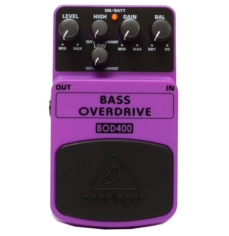 Behringer BOD400 Bass Effects Pedal Overdrive Equalizer New Japan