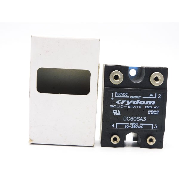 CRYDOM DC60SA3 90-280VAC 3A NSMP