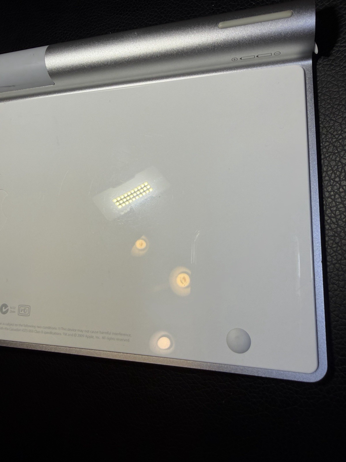 Apple Wireless Bluetooth Keyboard A1314 Compact Mac Aluminum Slim Silver Tested