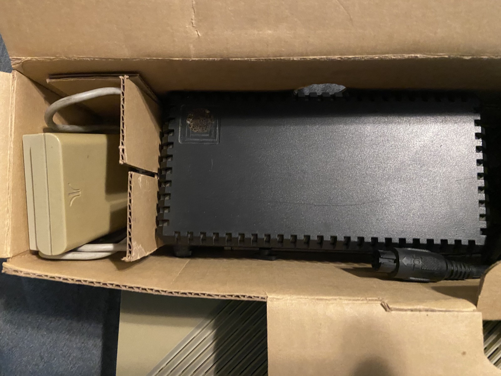 Atari 520ST computer & Power Supply Powers On