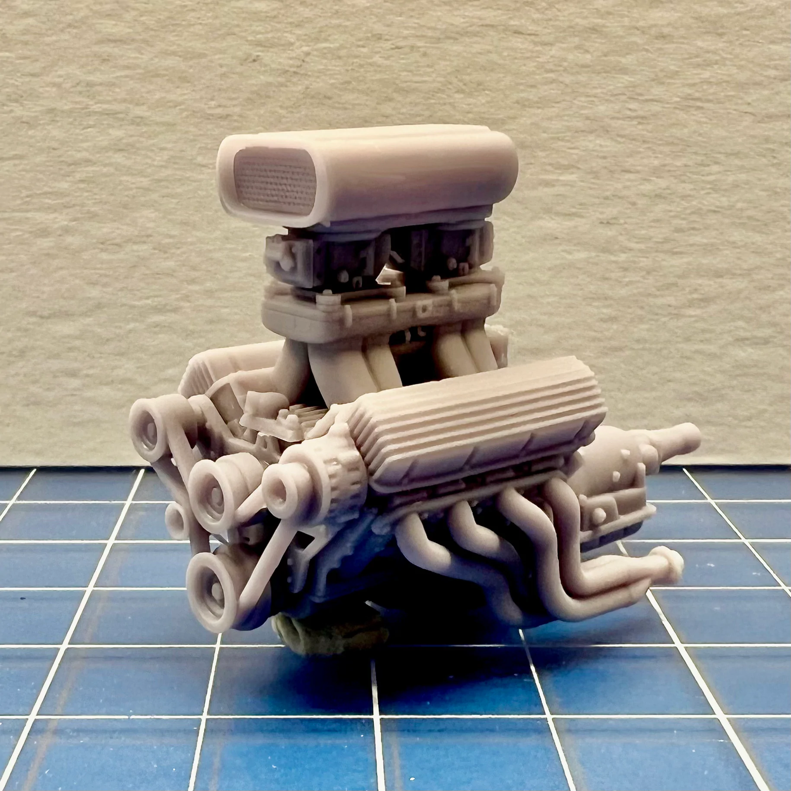 Chevy 572 Tunnel Ram Engine BB 1/24 1/25