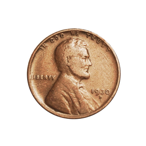 1930-D Lincoln Wheat Penny Cent - G/VG Good or Better Very Nice