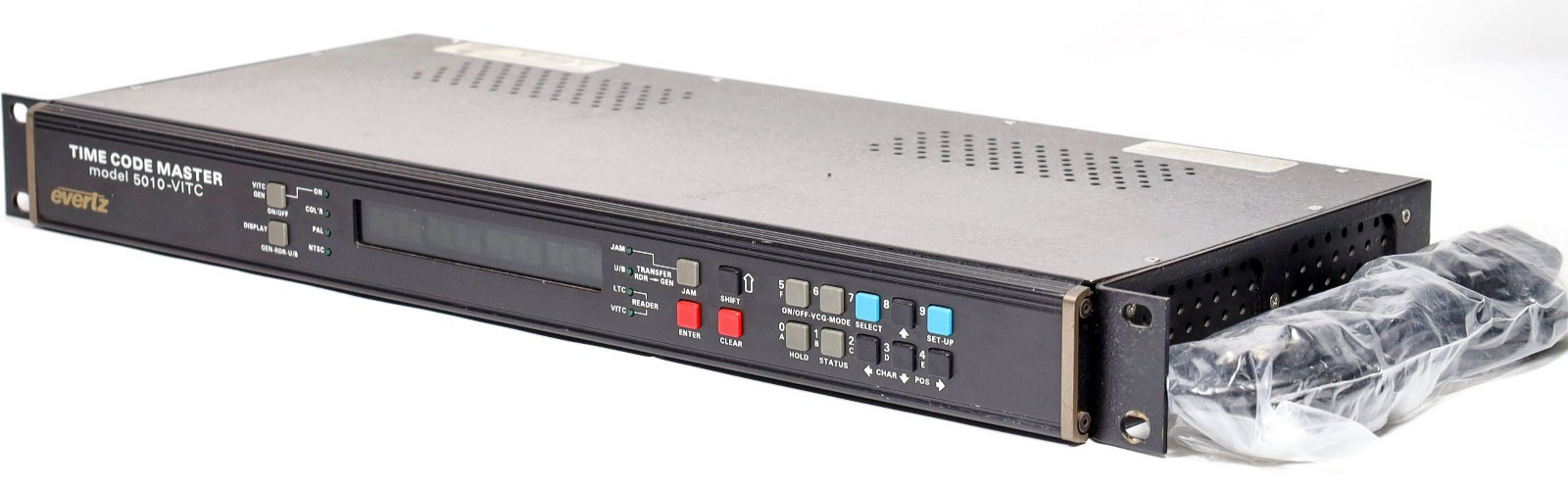 Evertz 5010-VITC Time Code Master w/ Power Cable