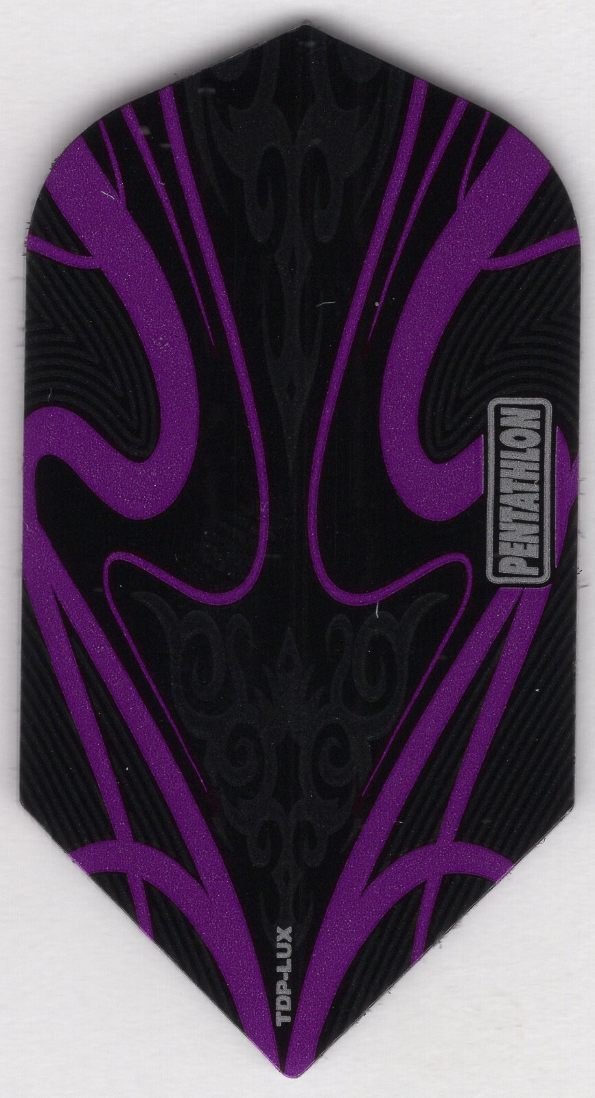 Slim Purple TDP-LUX PENTATHLON Dart Flights: 3 per set