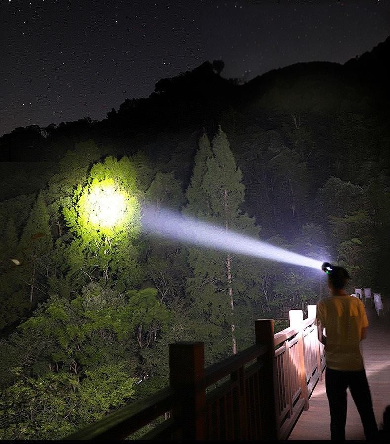 High Power LED Headlamp USB Rechargeable Headlight Camping Head Torch Worklight