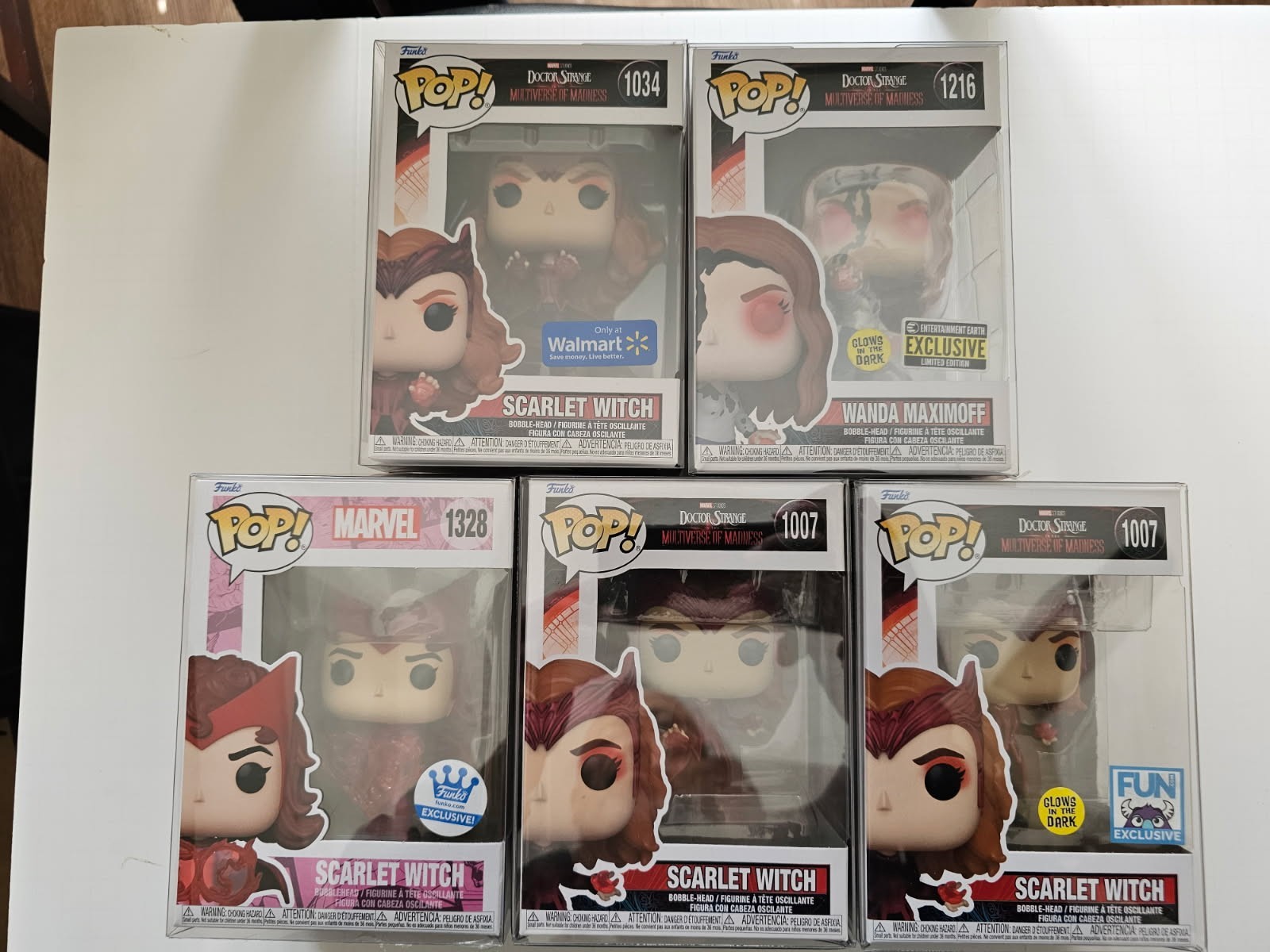 Funko Pop Scarlet Witch LOT