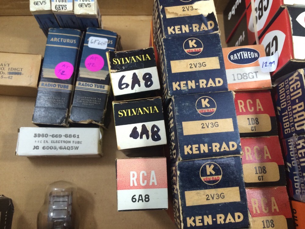 1x NOS/NIB VARIOUS BRAND RADIO/HAM/TV/AUDIO VACUUM TUBES #12