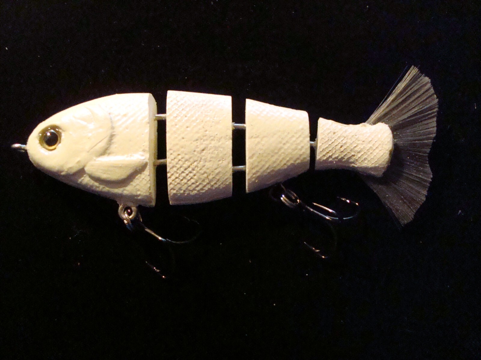 Bull Shad 4 inch new 2 colors Bone and Gizzard Shad
