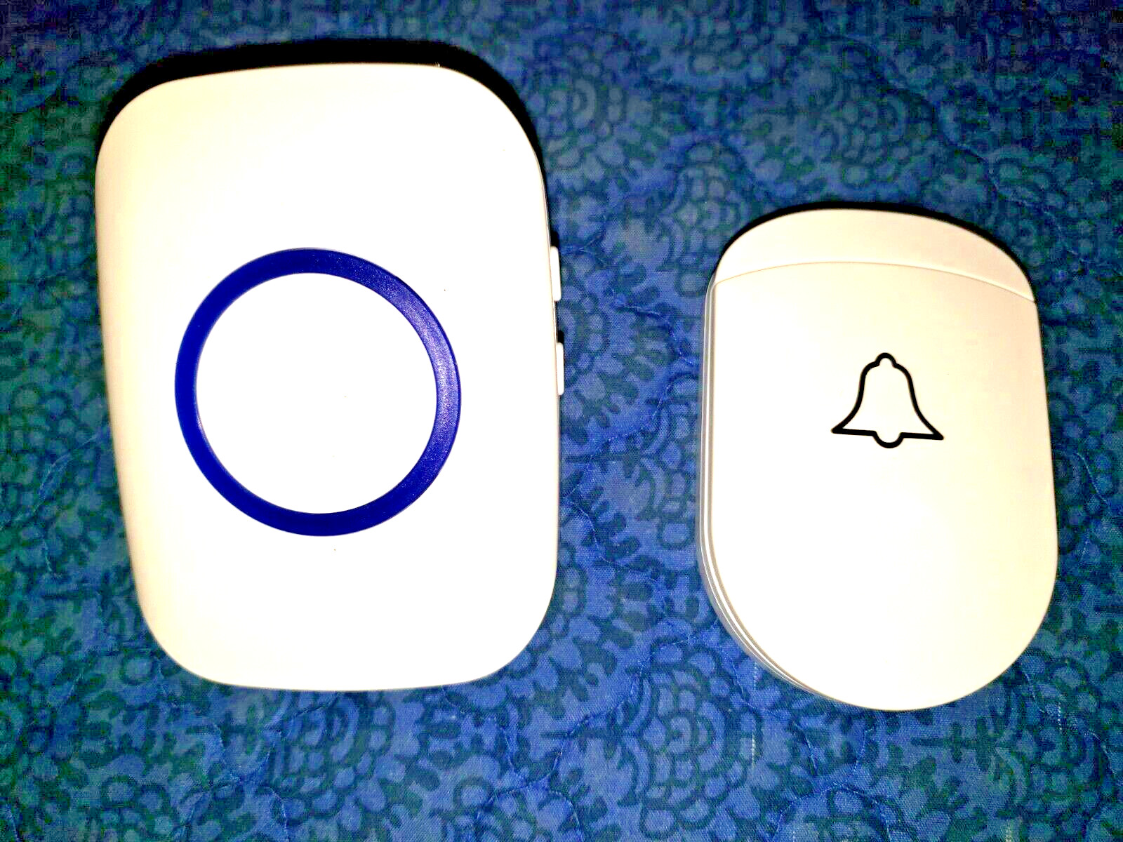 Wireless Doorbell 1000ft - LED Flashing White button