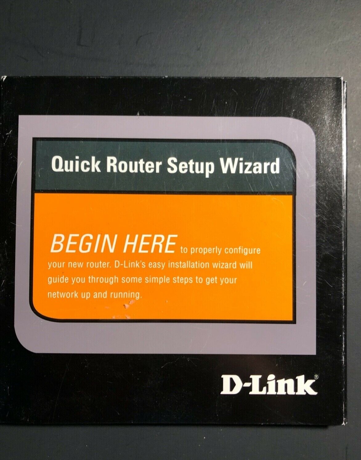 D-Link WBR-2310 WiFi Wireless Router Range Booster Install CD