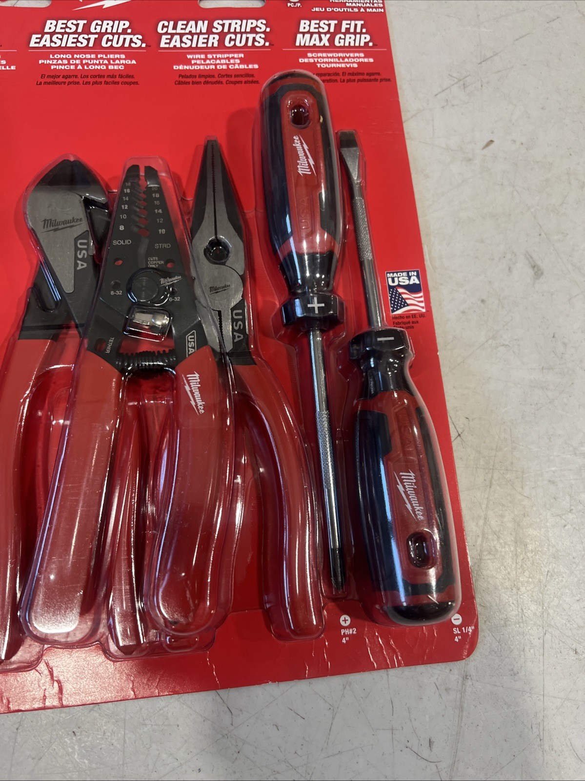 Milwaukee MT500-6 Hand Tool Set 6 Pieces