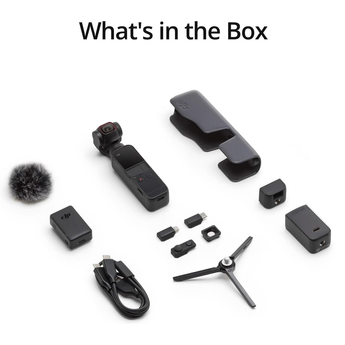 DJI Osmo Pocket 2 Creator Combo 3 Axis Gimbal Stabilizer 4K Camera 64 MP Pixel