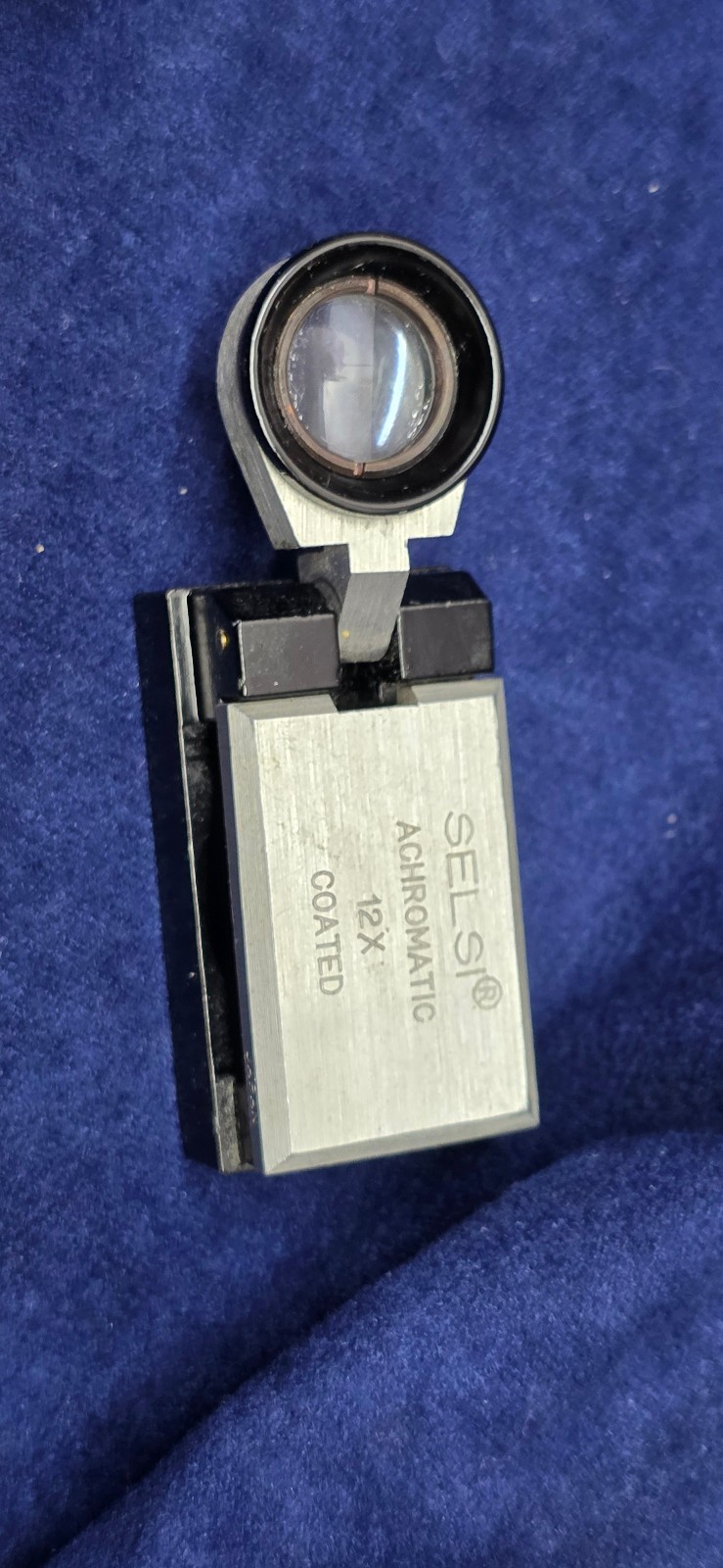 VINTAGE SELSI ACHROMATIC 12X COATED LOUPE