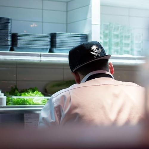 Snapback Flat Bill Fitted Hats for Men - Skateboard Accessories Chef Hat