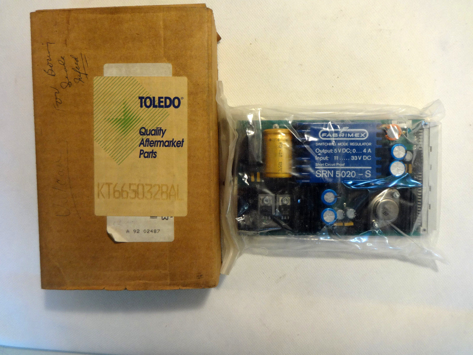 NEW IN BOX TOLEDO KT665032BAL  PRINTED CIRCUIT BOARD