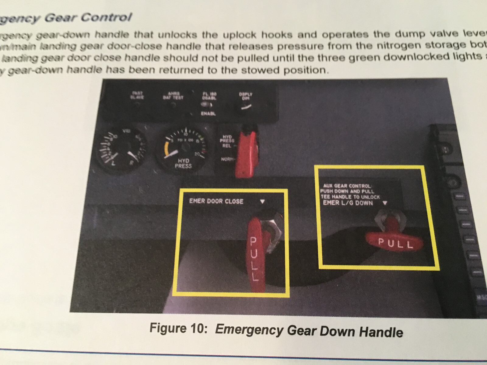 BeechJet 400A Landing Gear & Brakes Booklet Manual