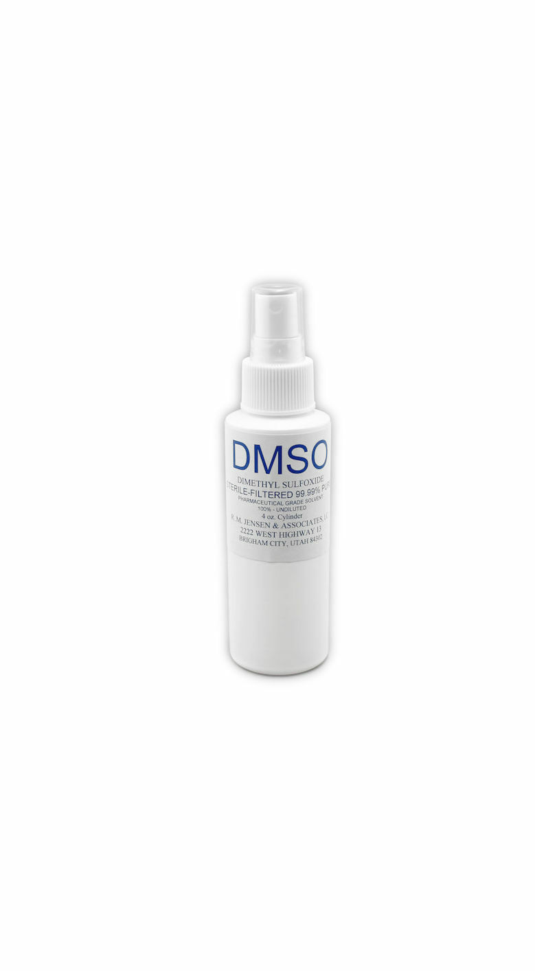 STERILE FILTERED PHARMACEUTICAL GRADE DMSO 99.9999% PURE 4 OZ SPRAY BOTTLE