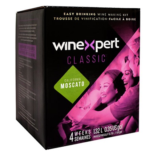 California Moscato One Gallon Wine Making Ingredient Kit