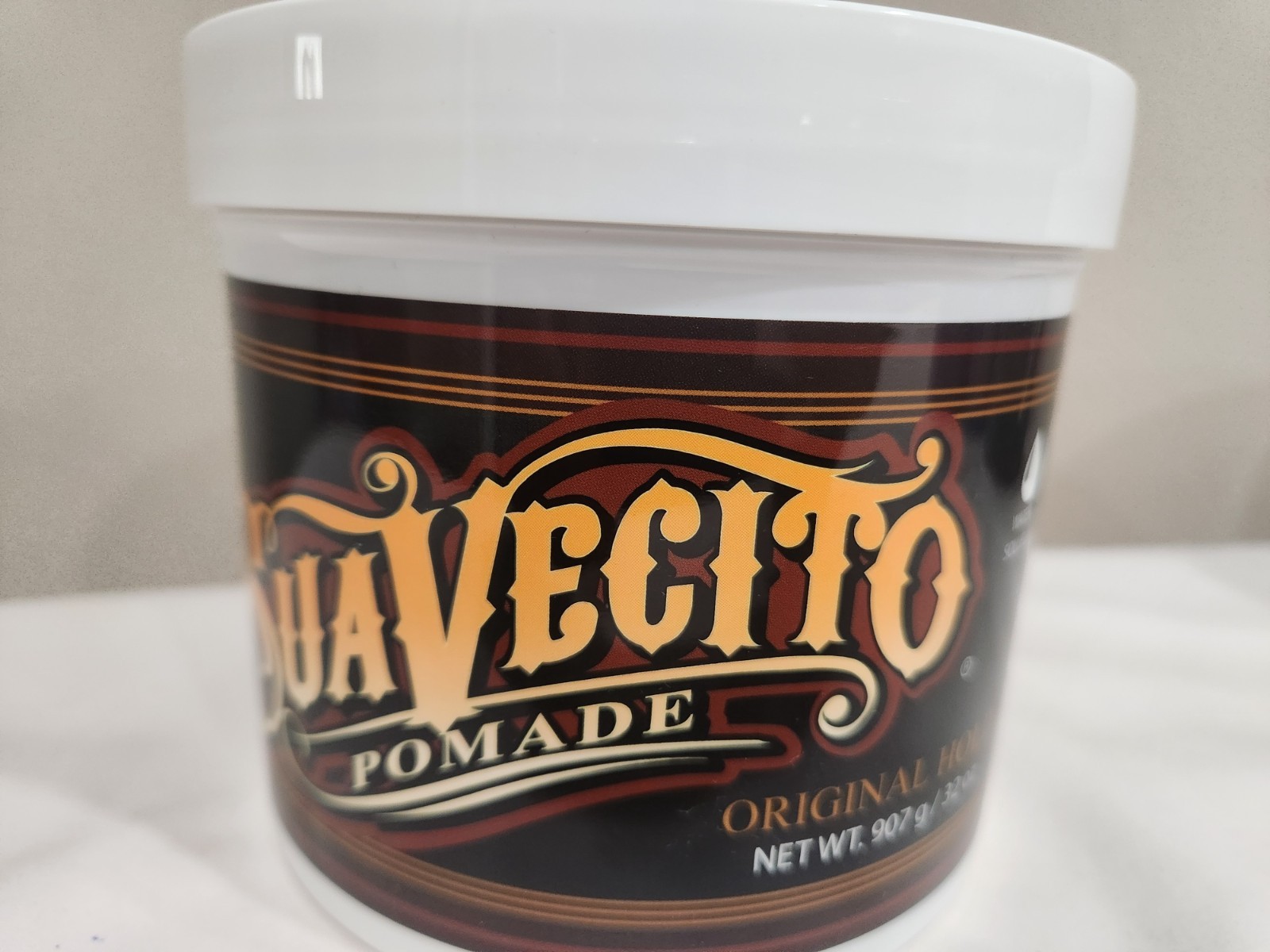 Suavecito Pomade Jumbo Size Net wt 32 oz Water Soluble Made USA ORIGINAL HOLD
