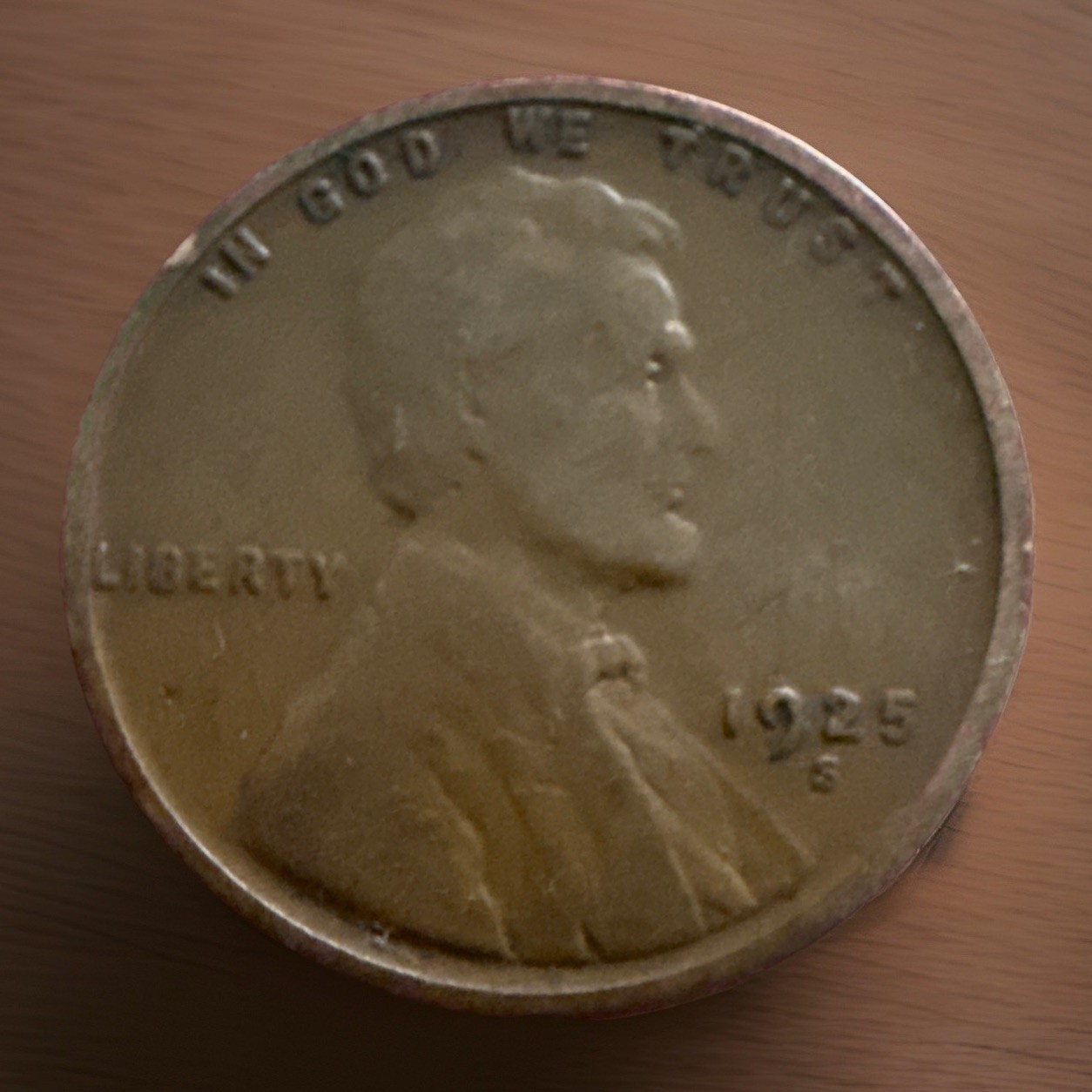 1925-S Lincoln Wheat Cent “Sold As Pictured” Fast Shipping #2408