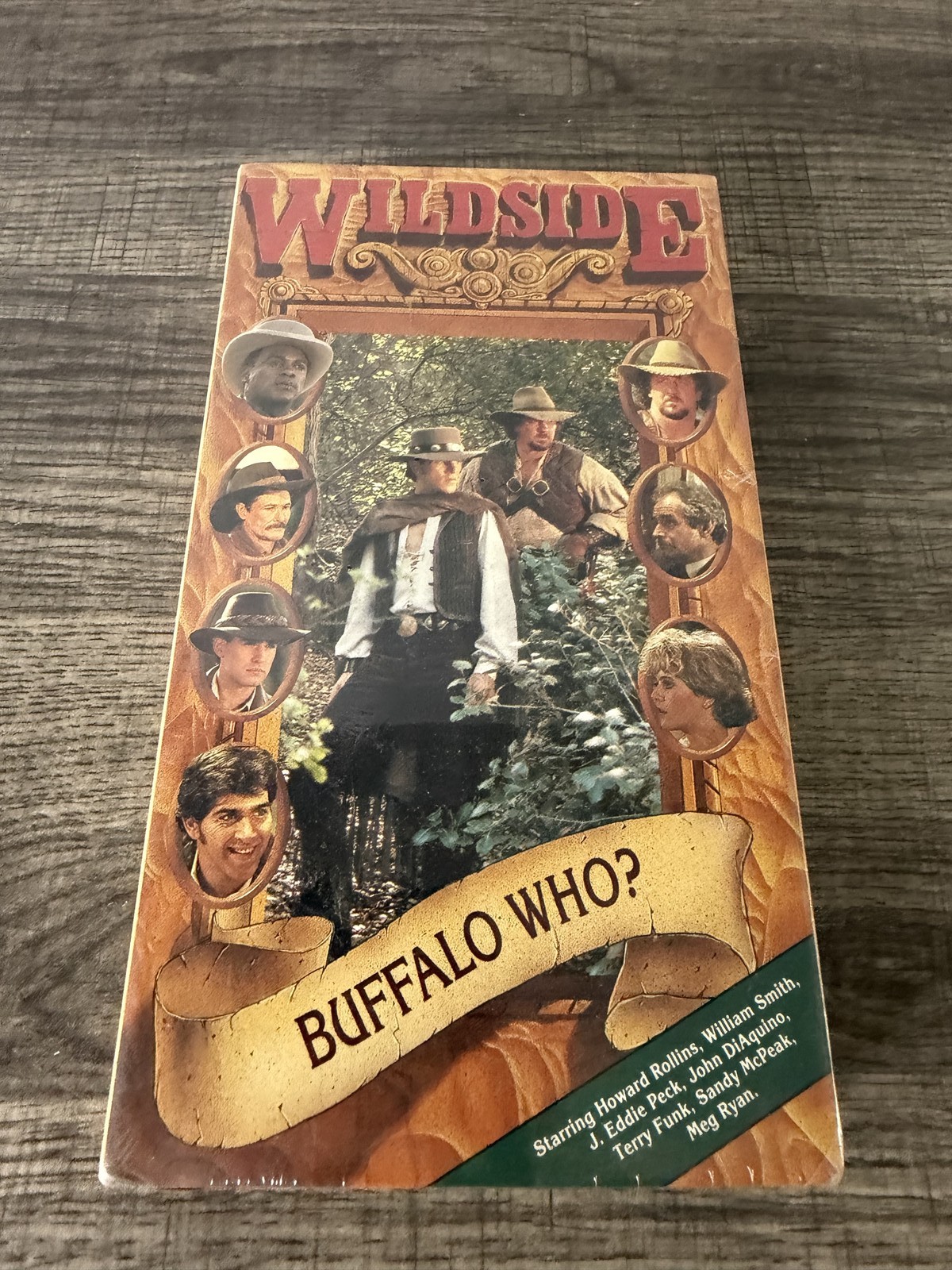Wildside: Buffalo Who? (VHS) Howard Rollins, William Smith Western TV Movie