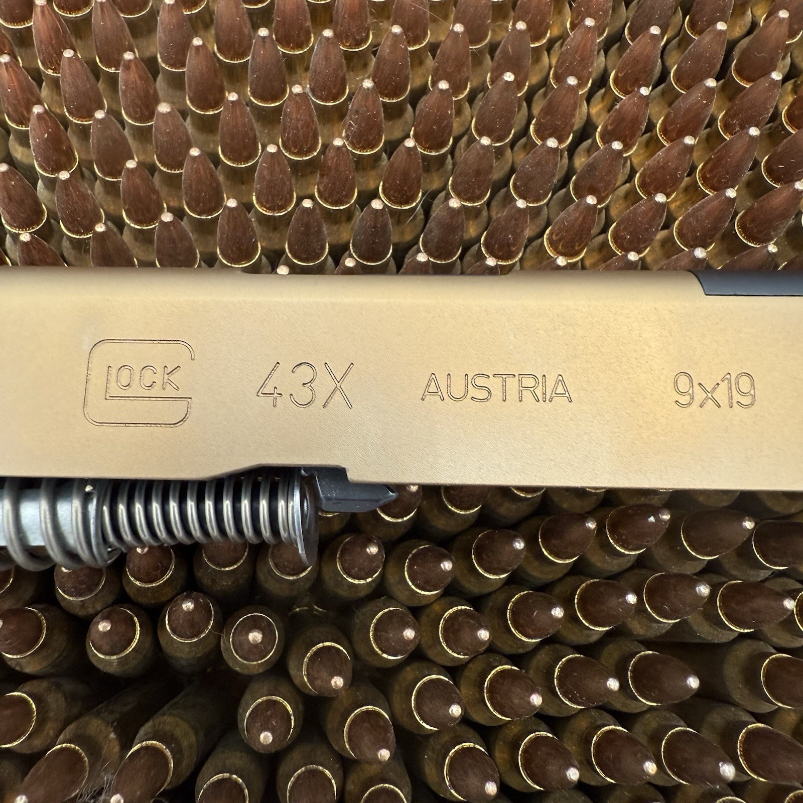 Glock 43X Factory OEM Coyote Tan Complete Slide Upper Assembly 43 or 48 NEW MOS