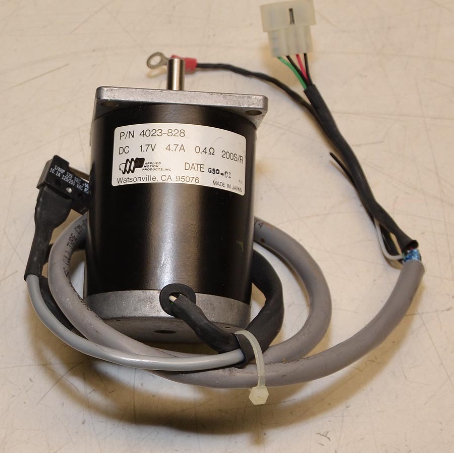 APPLIED MOTION PRODUCTS 4023-828 D STEPPER MOTOR ,1.7 VDC,4.7 A Amps