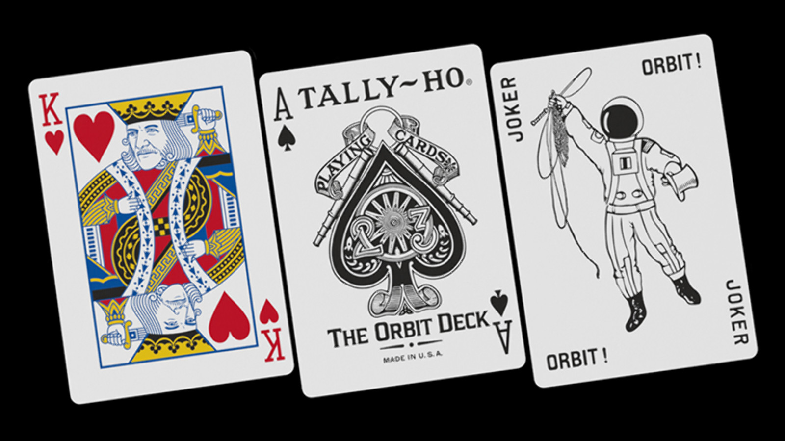 ARCH-Orbit Tally Ho Circle Back (Red) Playing Cards