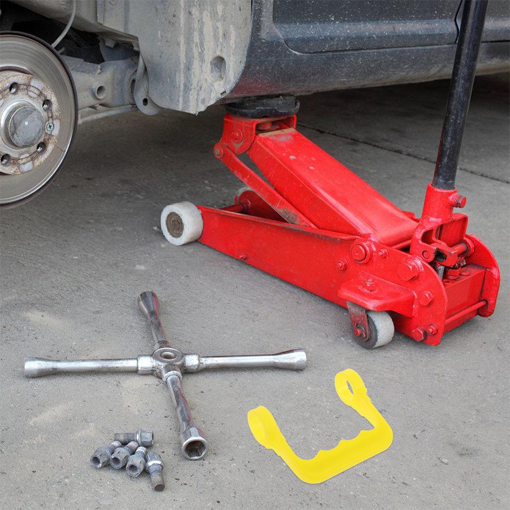 2 Pcs Hand Lifting Jack Tool Car Horizontal Hydraulic Handle Floor Supply