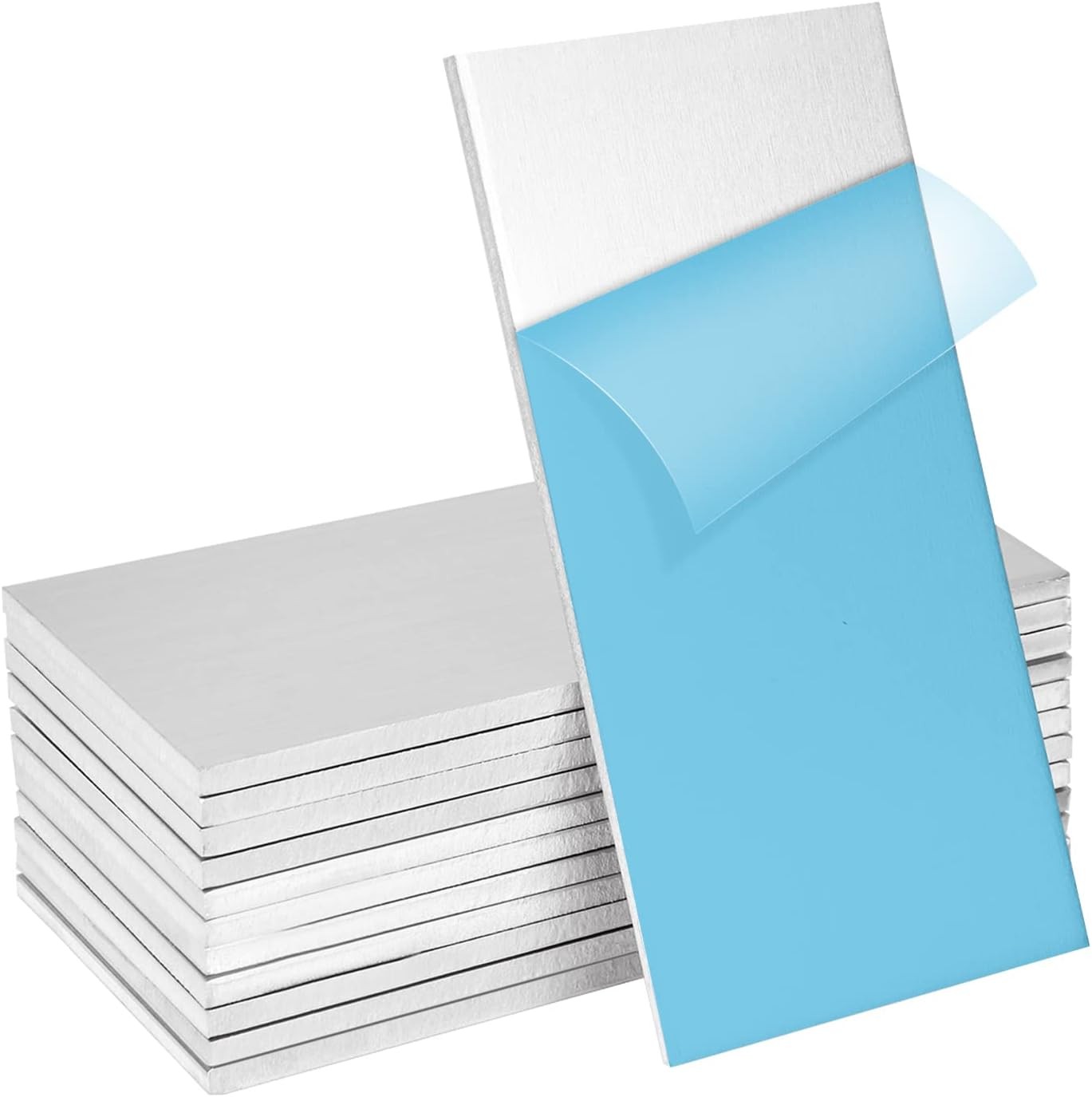 Welding Coupons - 12Pack 6061 T6 Aluminum Sheet Metal 2 X 4 X 1/8 Inch Aluminum