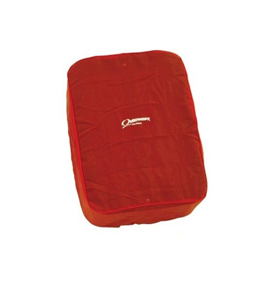 OUTERWEARS AIR BOX COVER,FOR K&N,RANDY'S,ALLEN JOHNSON,SPRINT CAR,MIDGET,RED