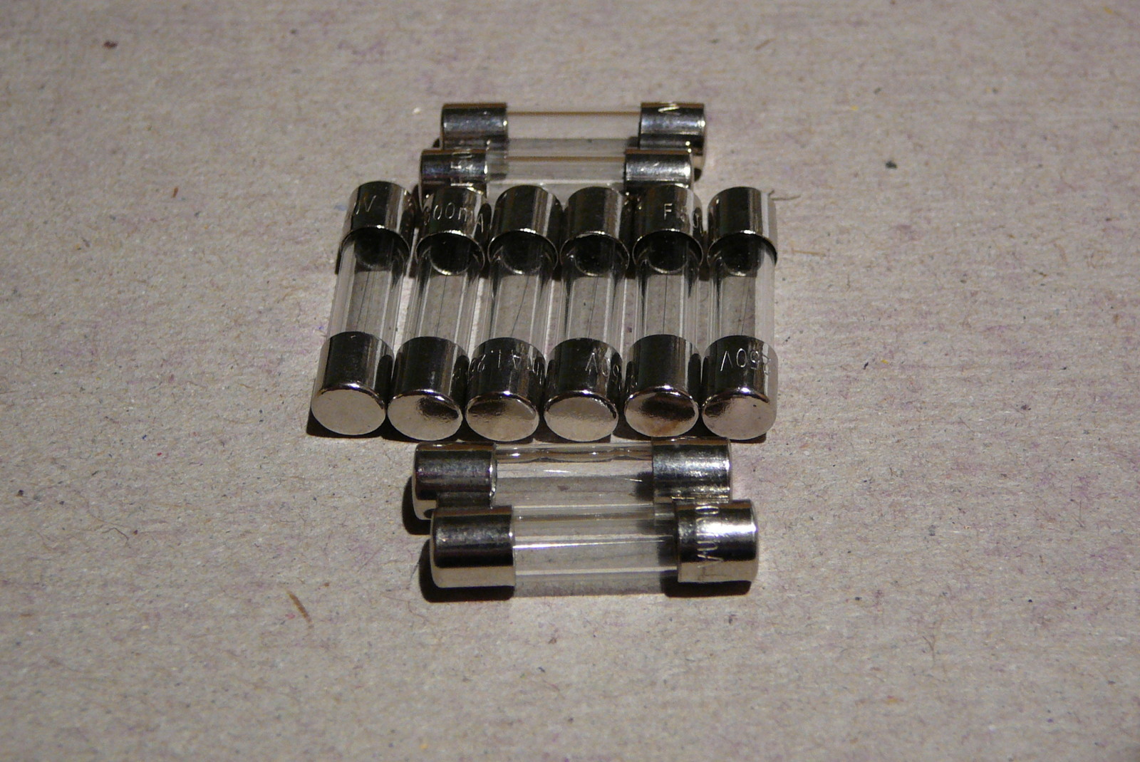 GMA 1A FUSES 250V LOT OF 10 PCS F 1A 5mm X 20mm FAST BLOW USA FREE SHIPPING