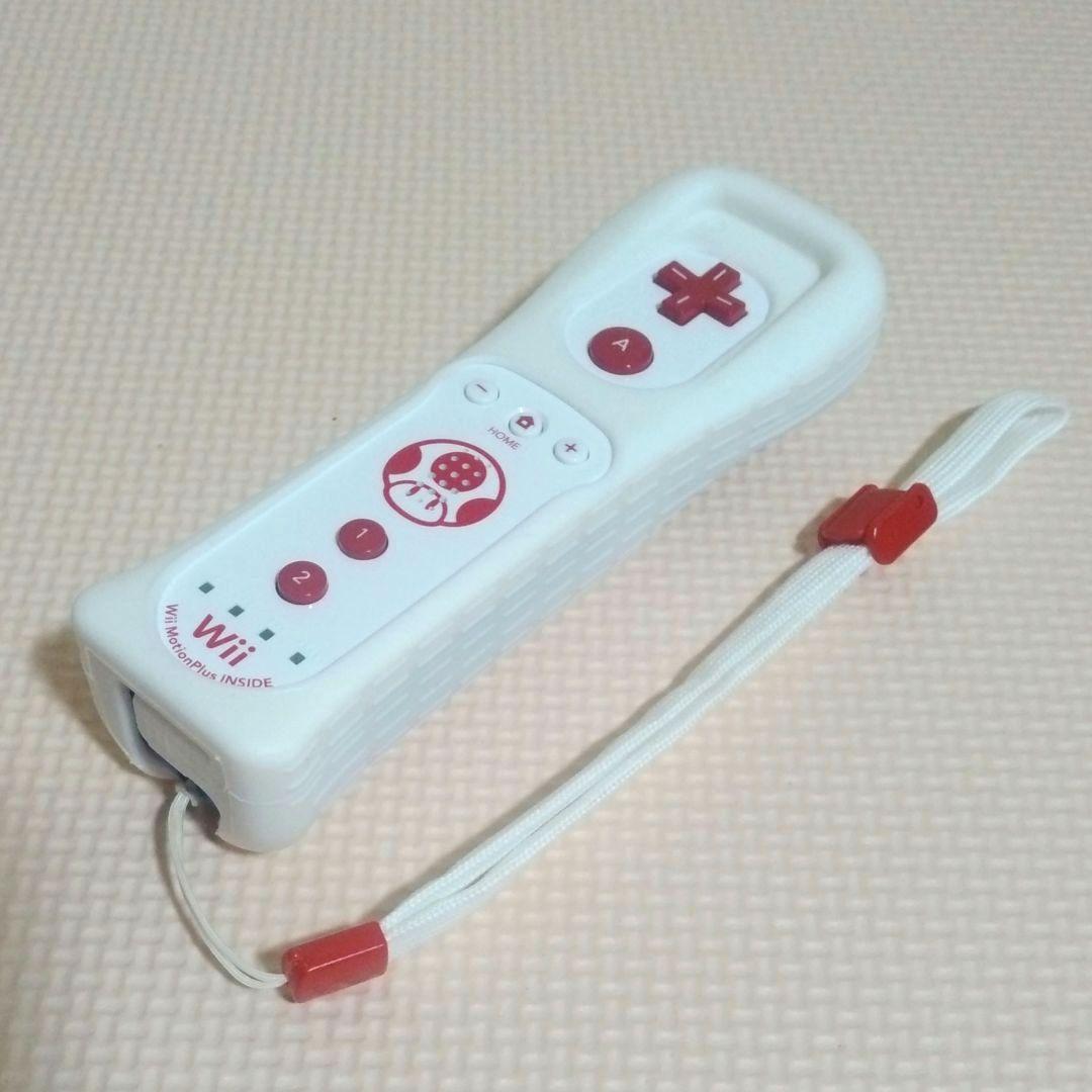 Nintendo Wii Toad Edition Motion Plus Remote Controller RV Tested Working Used