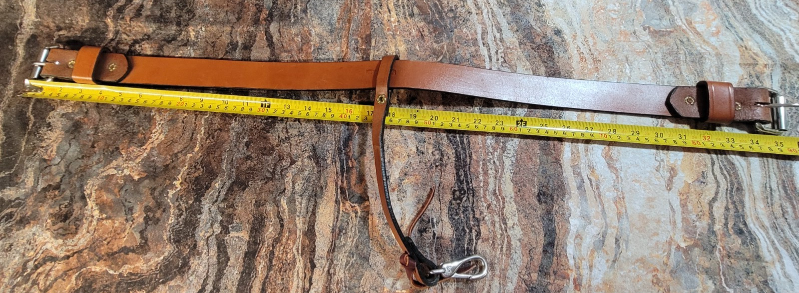 Circle Y Leather Flank Cinch (Back Cinch) in Brown (no back billets)