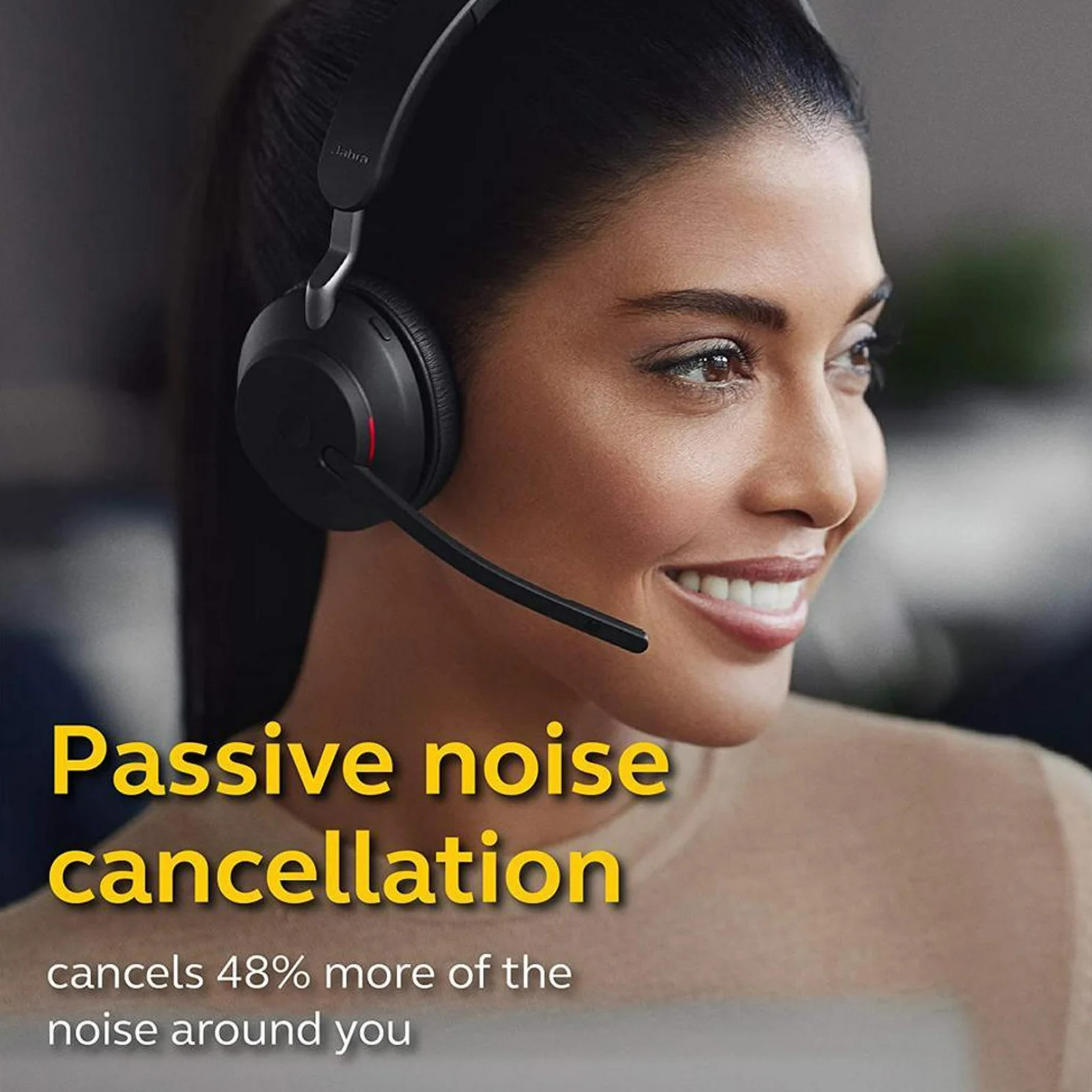 Jabra Evolve2 65 MS Stereo Wireless Headset Link380a USB-A Teams Bluetooth NEW
