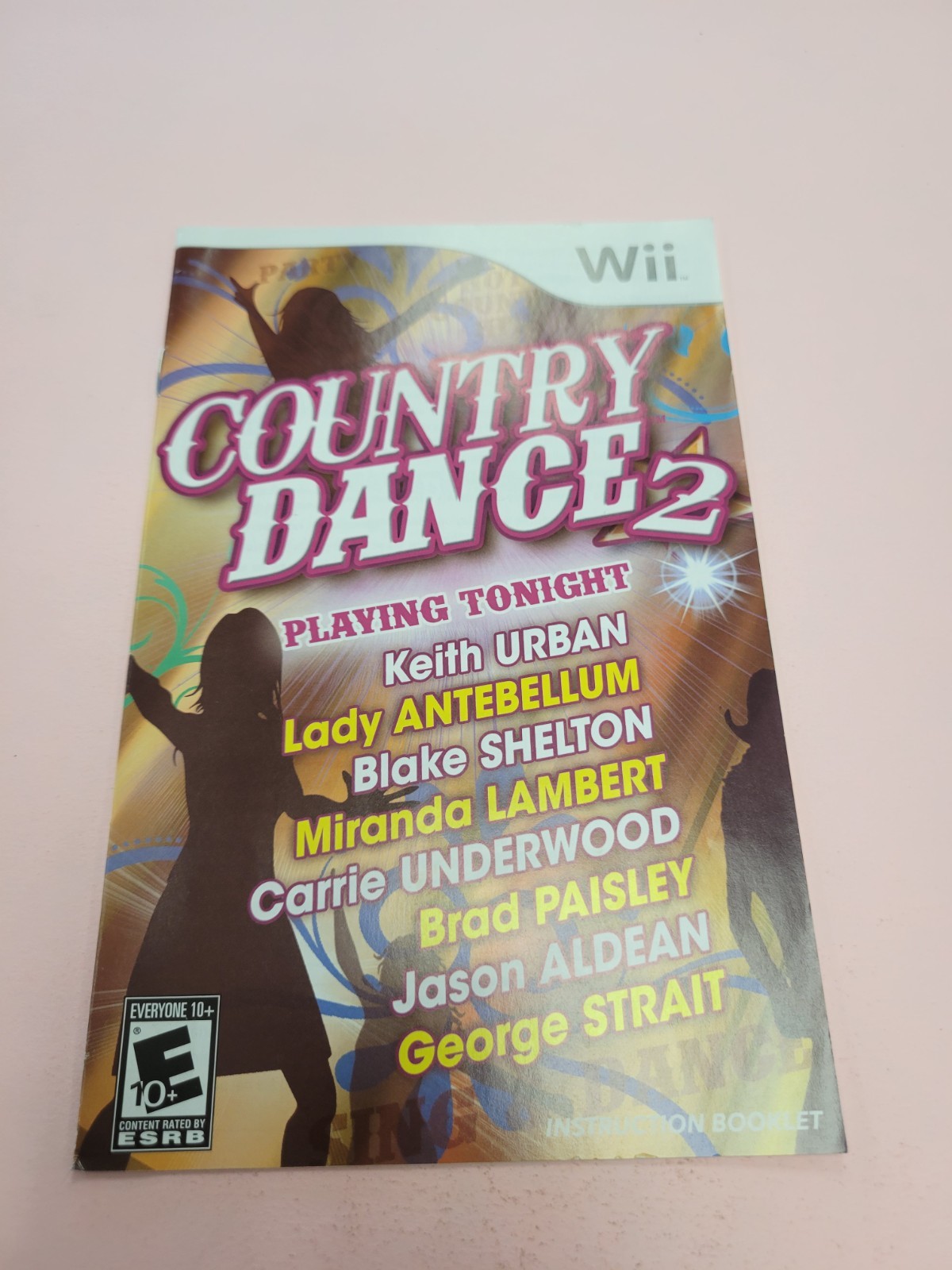 Country Dance 2 - Nintendo Wii - Manual Only