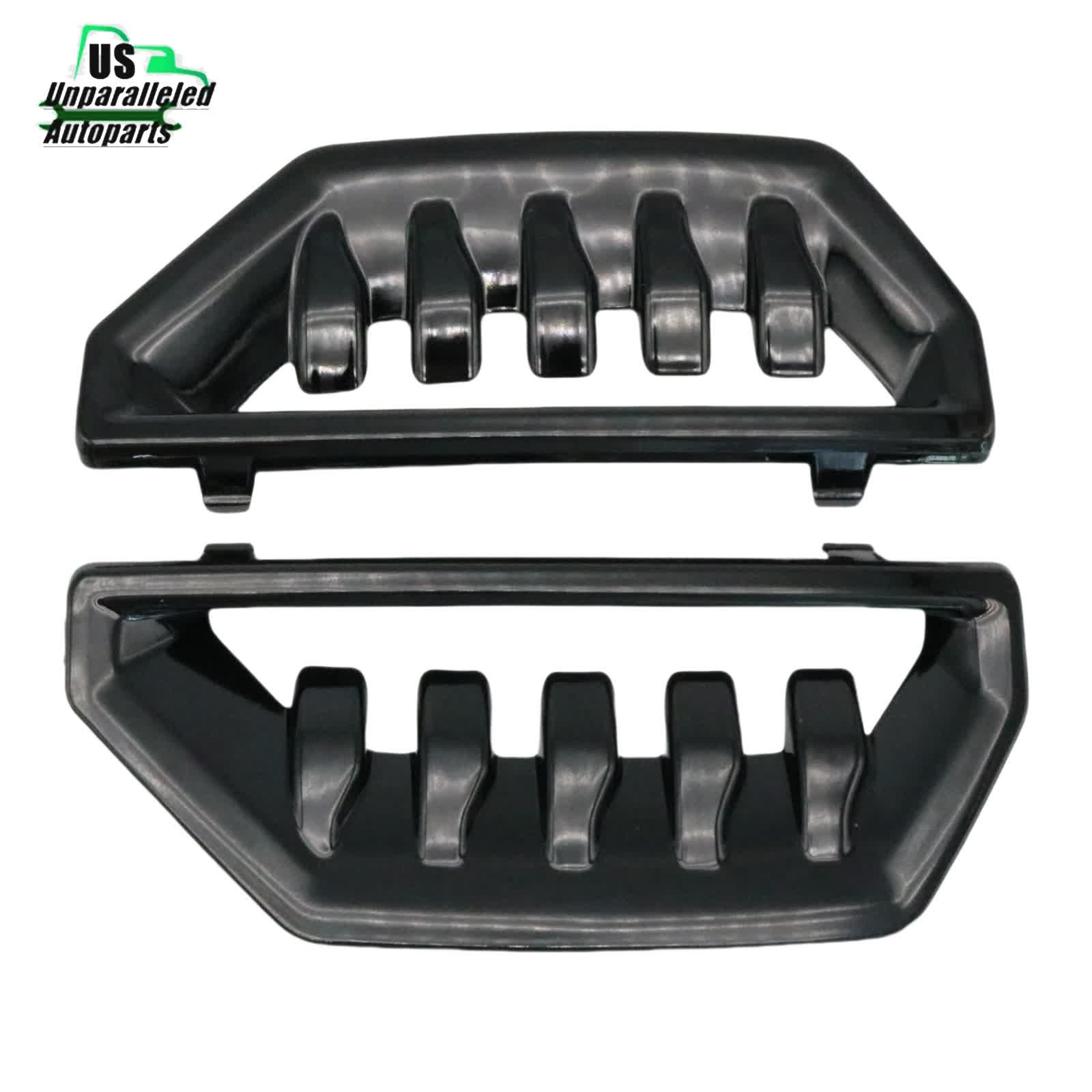 1 Pair Front Bumper Grille Cover Air Duct For 2022-2025 GMC Sierra 1500 US Stock