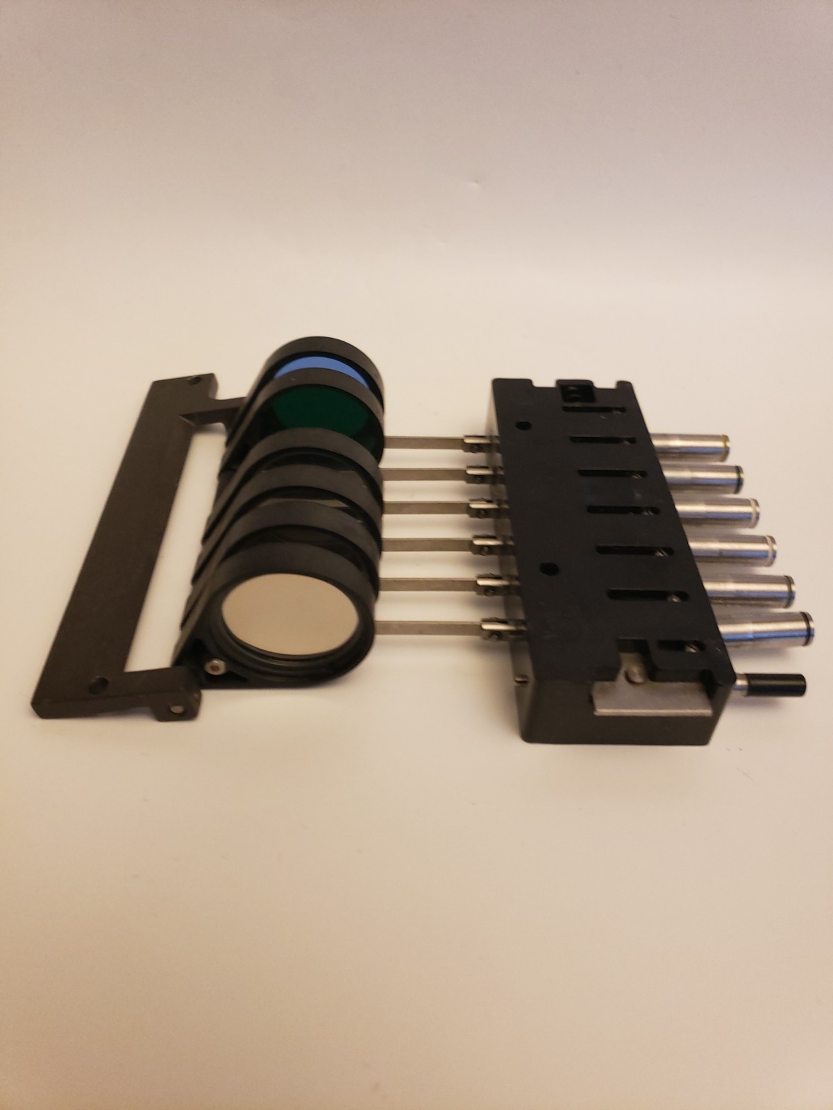 Carl Zeiss Microscope Filter Mechanism with Full filter set