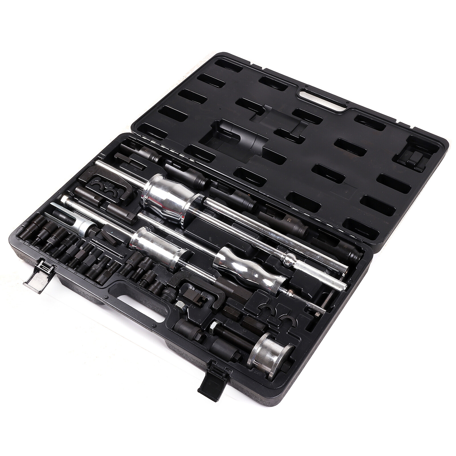 Complete Sets Auto Truck Diesel Injector Extractor Slide Hammer Puller Adaptor