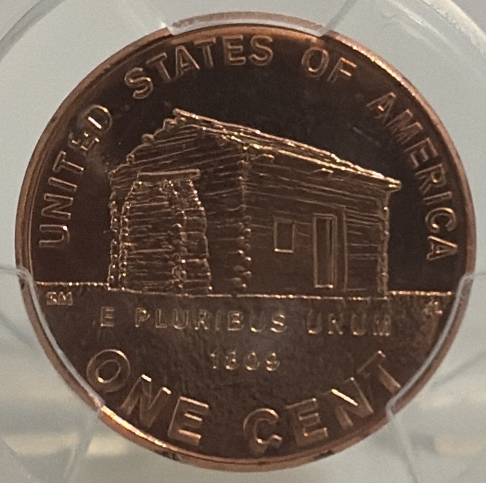 2009 1C Lincoln Bicentennial Penny - Early Childhood (MS64RD)
