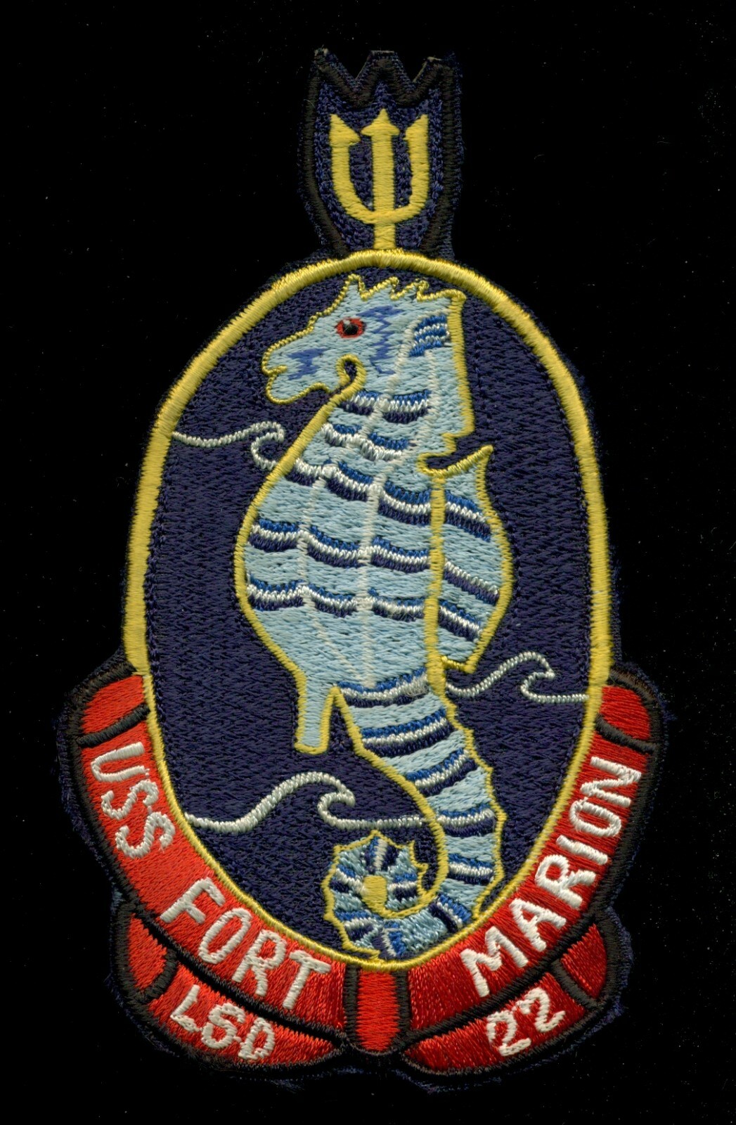 USN USS Fort Marion LSD-22 Patch Q-1