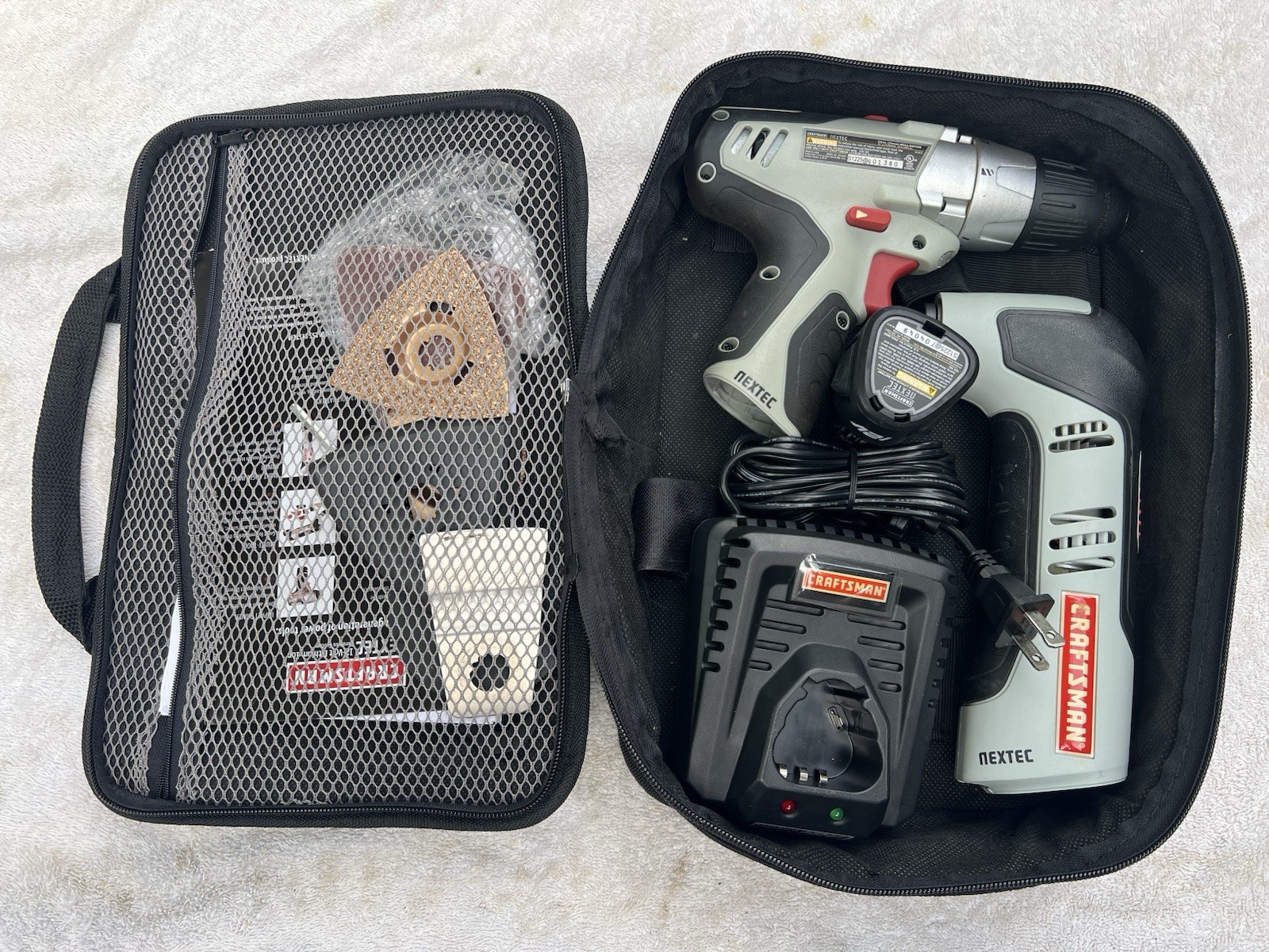 🇺🇸Craftsman NEXTEC 12V Drill/Driver Multi-Tool Battery Charger Case🇺🇸