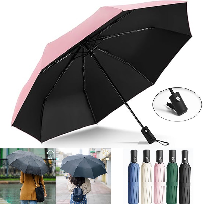 Compact Travel Umbrella Windproof Auto Open/Close Small Folding Umbrella