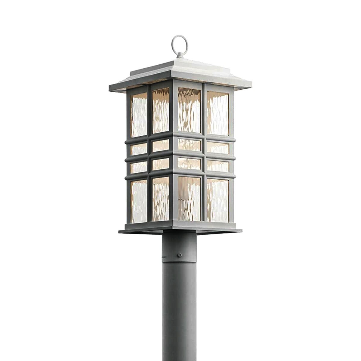 Kichler White BeaconSquare Post Light