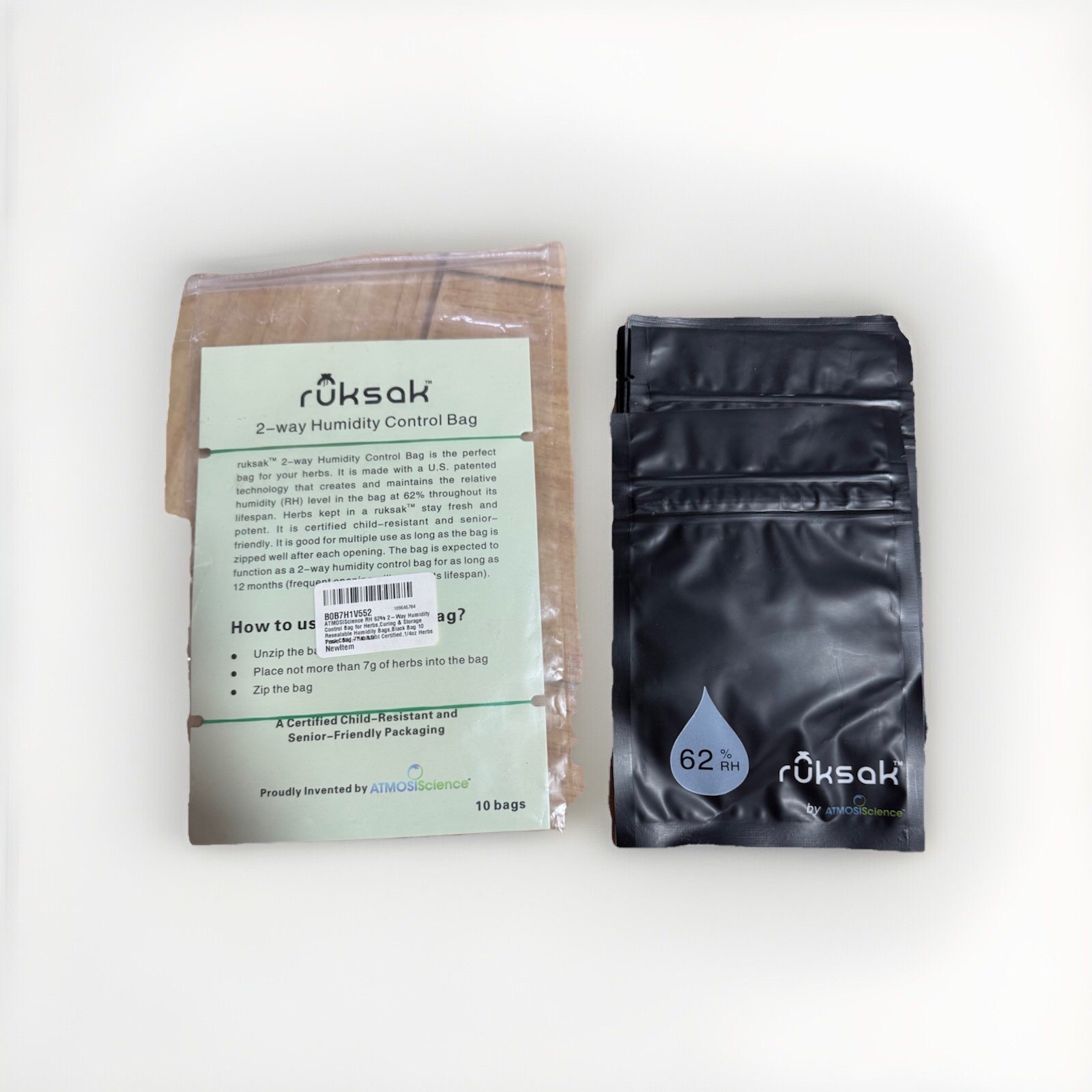 Humidity Control  Bags - TerpLoc Tech ~ Quarter Ounce Bag - 1/4 Oz. ( pack of 5)