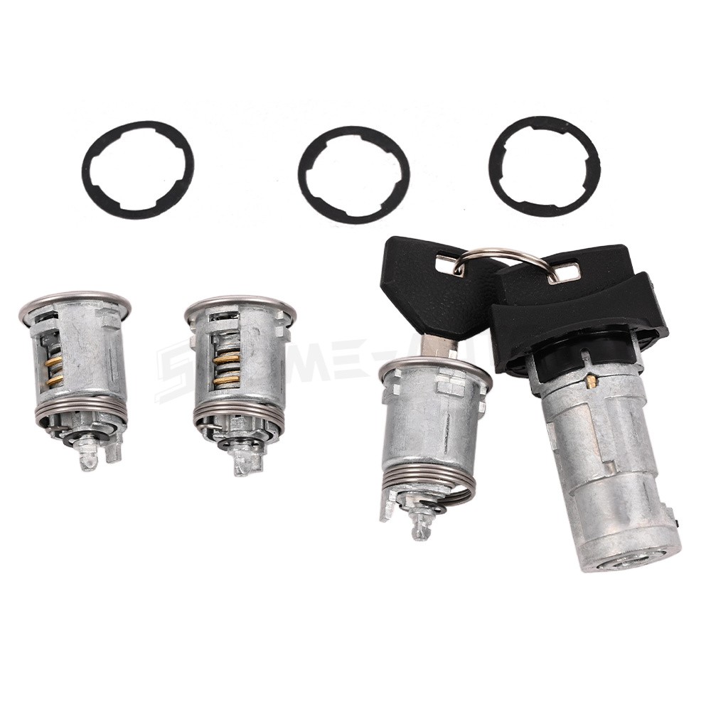 For 1991-1995 Jeep Cherokee Ignition Switch Cylinder & Door Lock Set