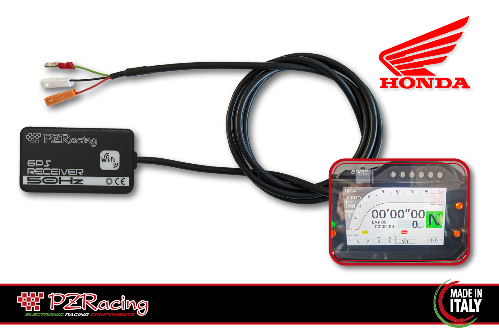 HO700 HONDA TRONIC WITH DATA DRAIN WI-FI PZRACING GPS RECEIVER 50HZ HONDA