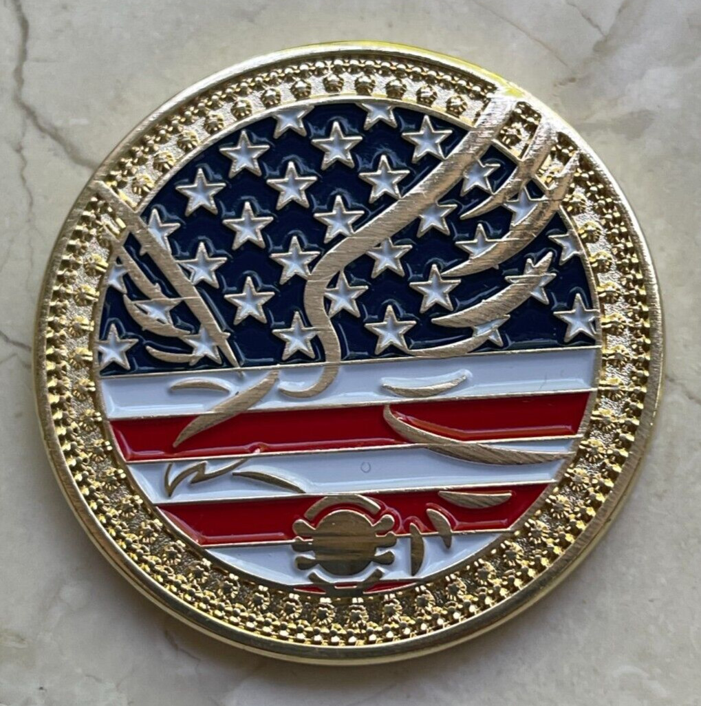 Vintage Reagan Gold Group Colorized Token