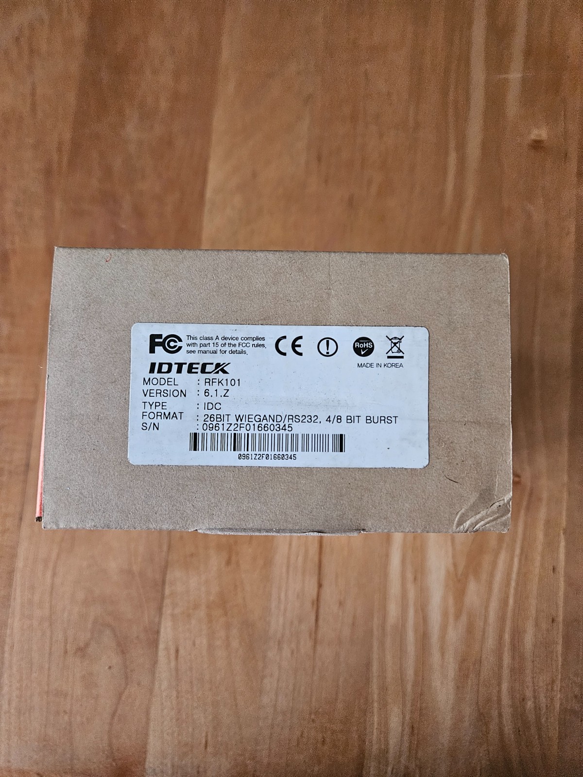 IDTECK RFK101 Type Keypad Reader